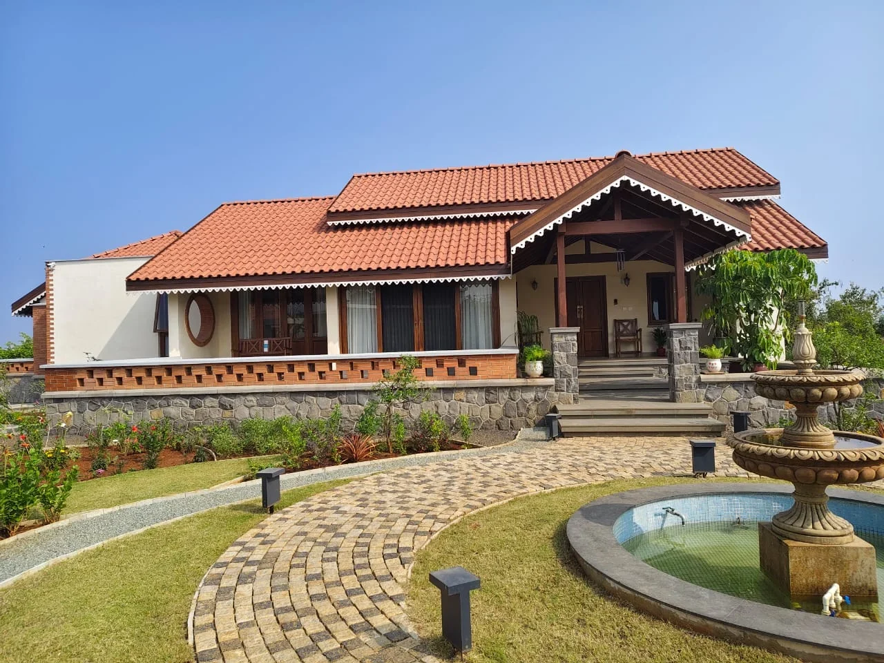 Terracotta residence — Completed project photograph
